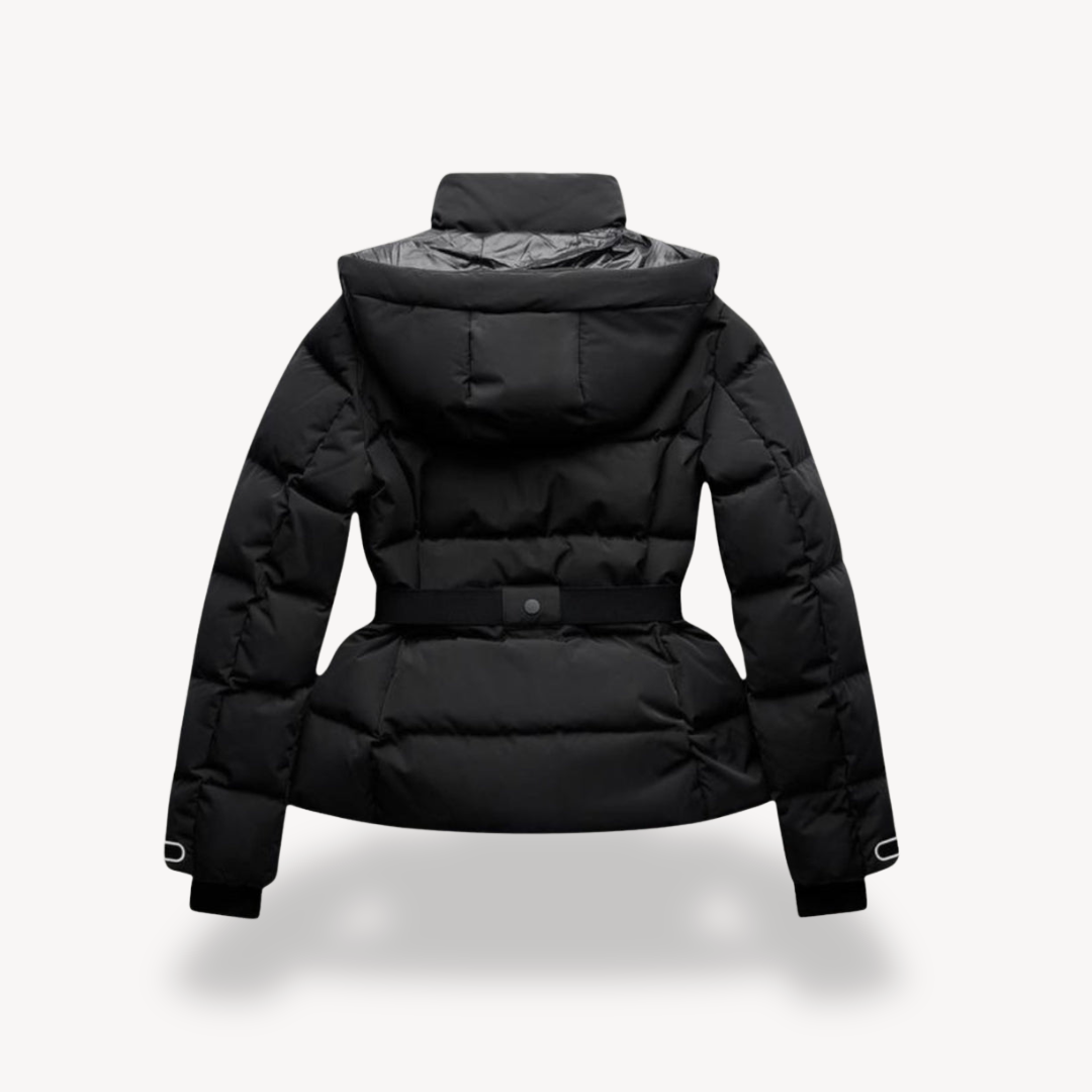 Women’s Down Puffer Jacket Belted | Loravelle