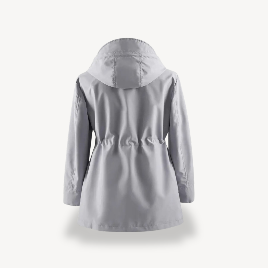 Women's Waterproof Hooded Rain Jacket | Loravelle