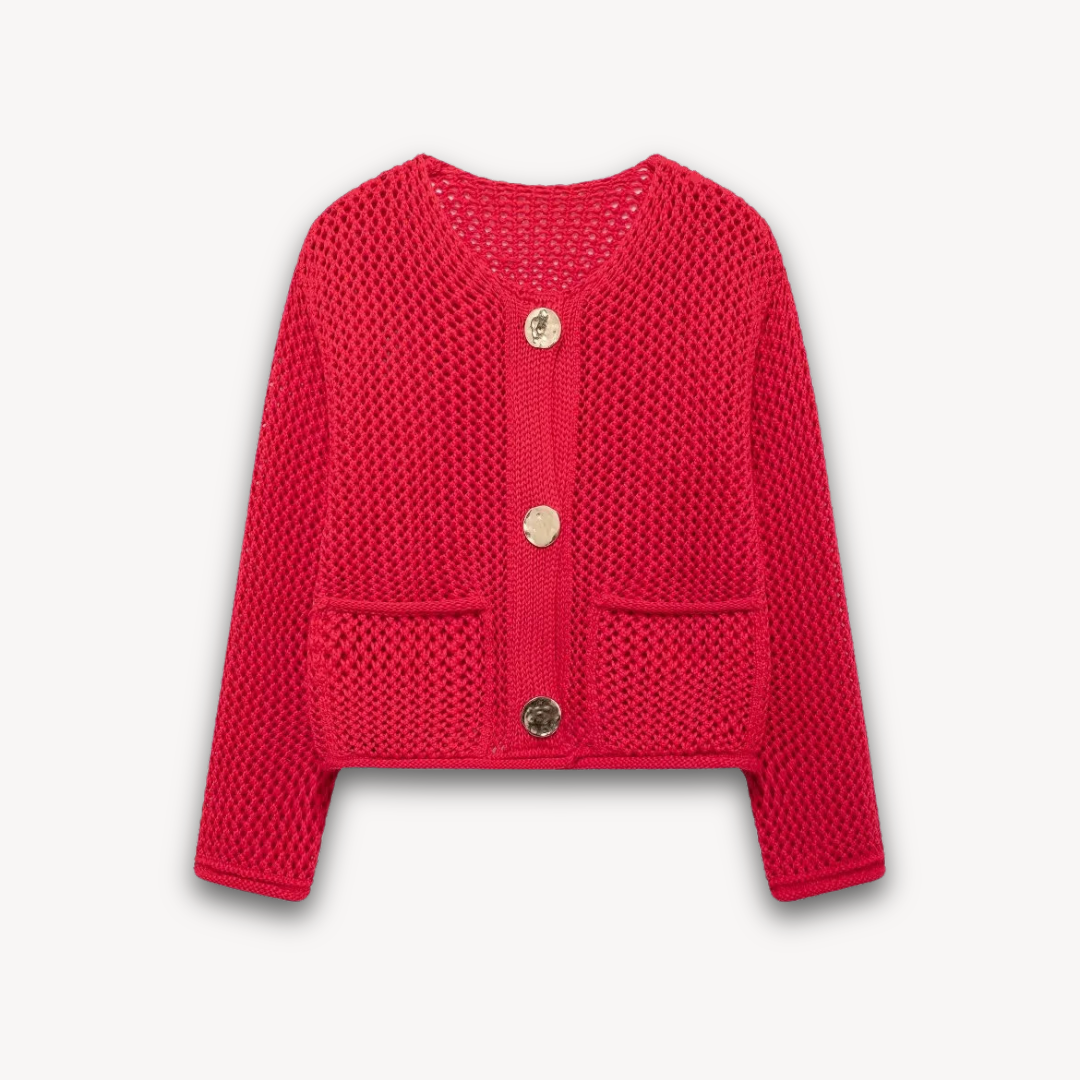 Loravelle | Women’s Autumn Winter Knitted Cardigan – Casual Button Long Sleeve Sweater - Loose Fit