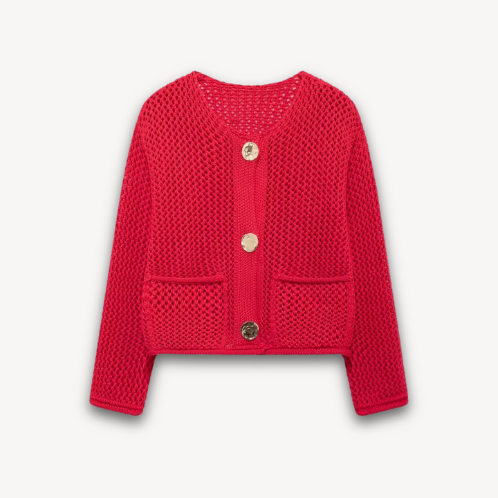 Loravelle | Women’s Autumn Winter Knitted Cardigan – Casual Button Long Sleeve Sweater - Loose Fit