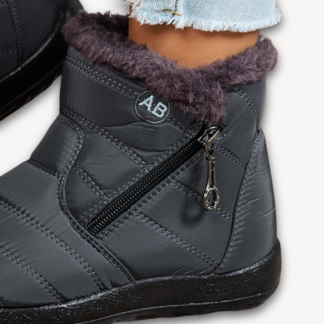 Loravelle | Women Winter Boots - Waterproof, Faux Fur Lining, Anti-Slip Sole, Warm Snow Shoes