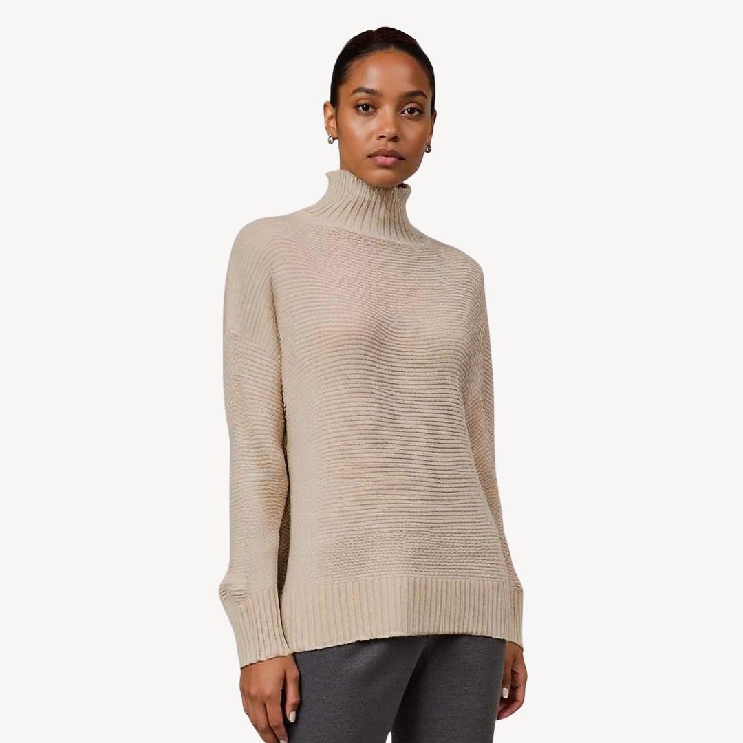 Oversized Turtleneck Sweater | Loravelle