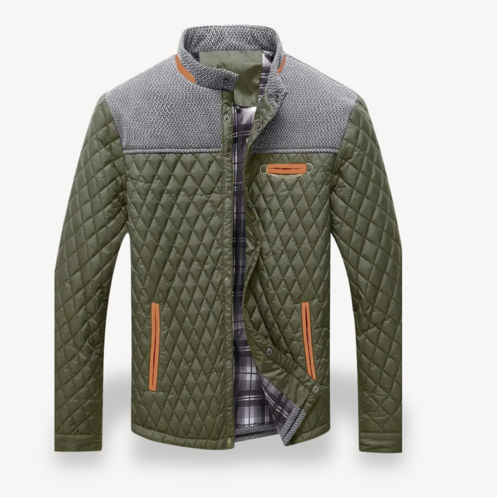Men's Sherpa Lined Winter Jacket | Loravelle