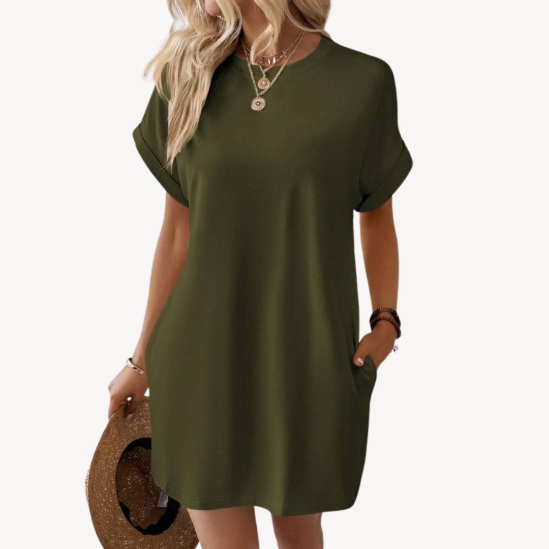 Casual T-Shirt Dress Women | Loravelle