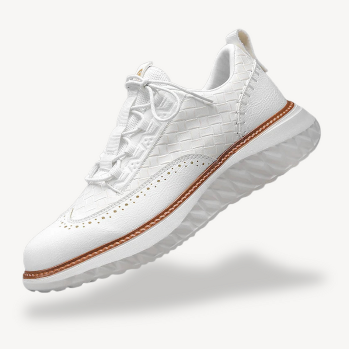 Men's Orthopedic Leather Casual Sneakers | Loravelle