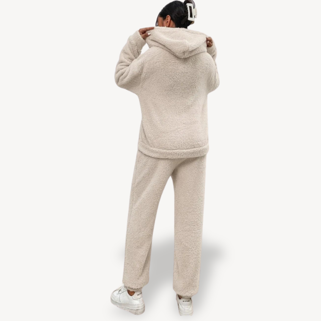 Women’s Fleece Loungewear Set Tracksuit | Loravelle