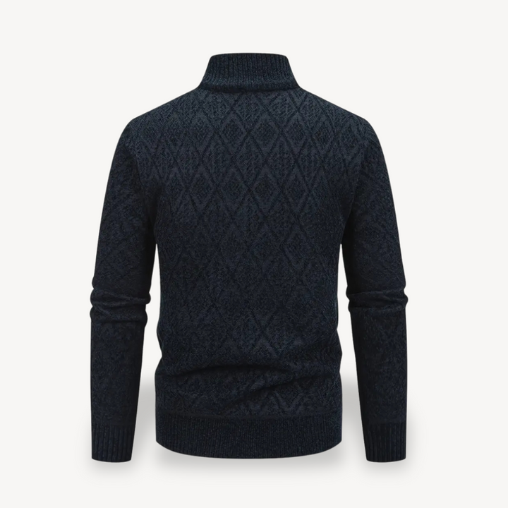 Full-Zip Cardigan Sweater Men | Loravelle