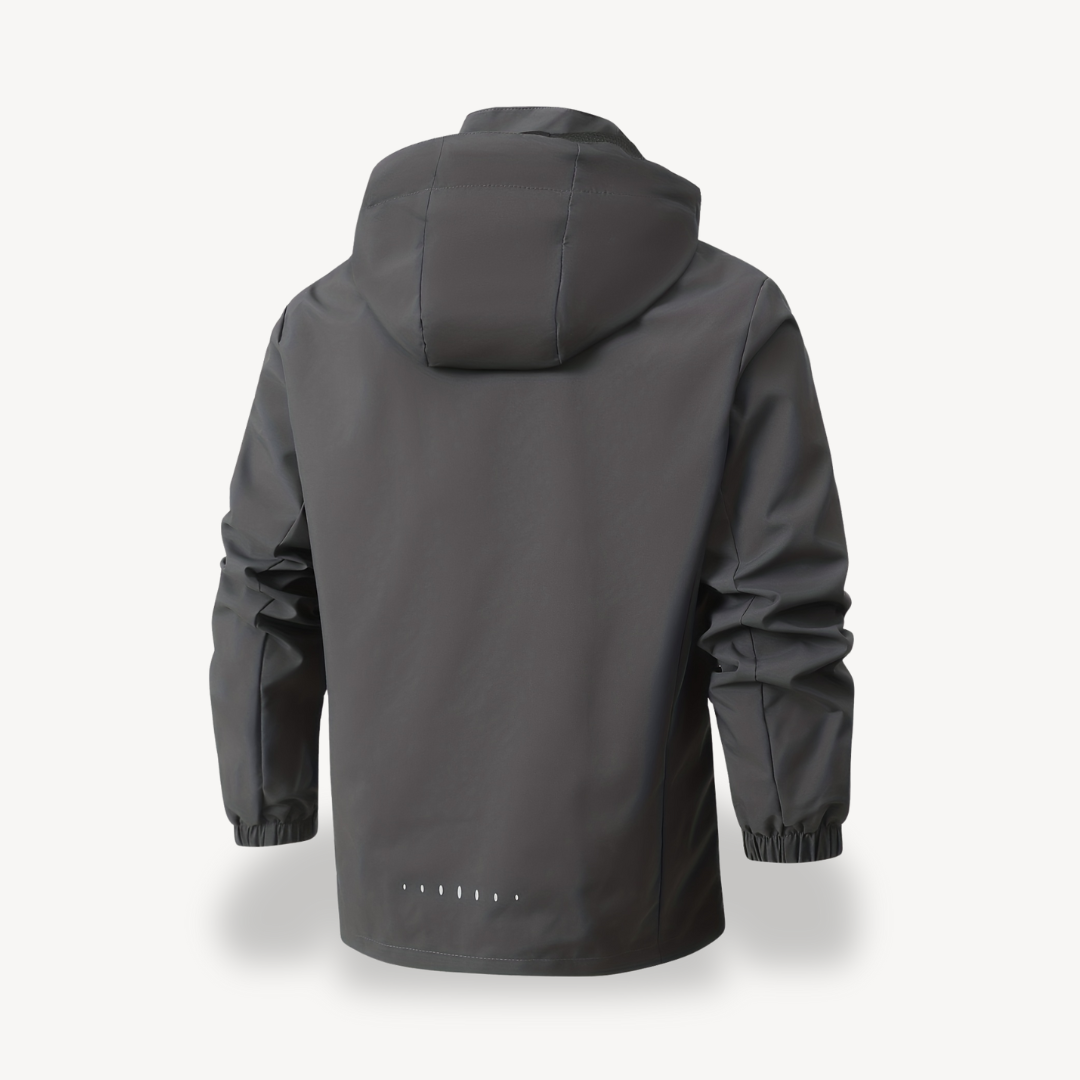 Men’s Water-Resistant Zip Hoodie | Loravelle