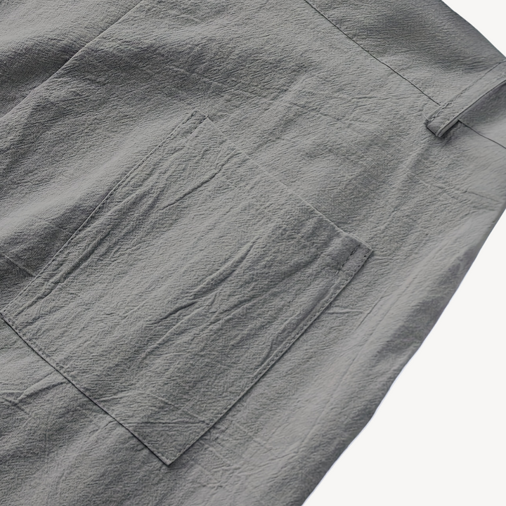 Men's Pleated Linen Pants - Comfortable & Stylish | Loravelle