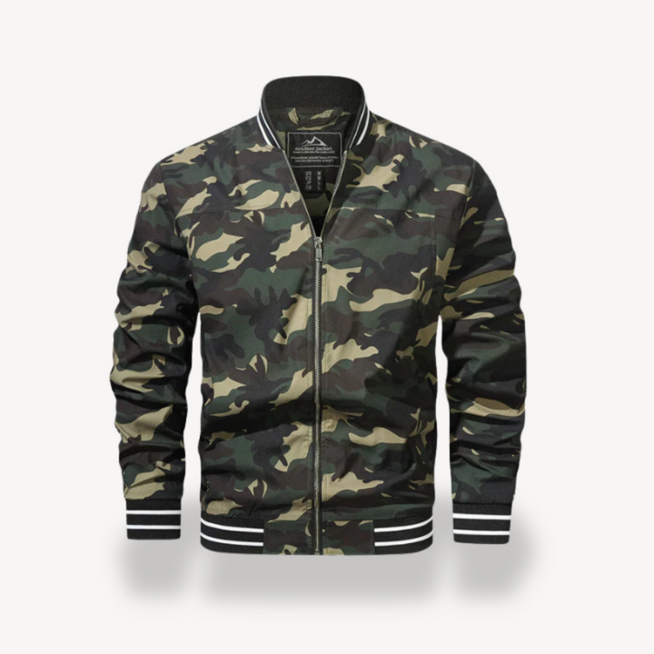 Men's Lightweight Bomber Jacket with Zip | Loravelle