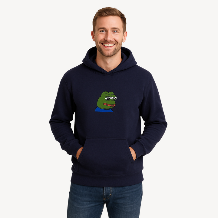 Pepe Frog Graphic Hoodie for Men | Loravelle