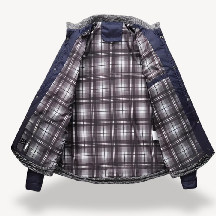Men's Sherpa Lined Winter Jacket | Loravelle