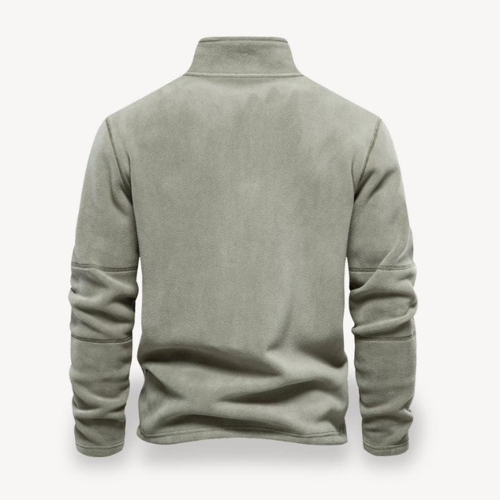Fleece Quarter-Zip Pullover for Men | Loravelle