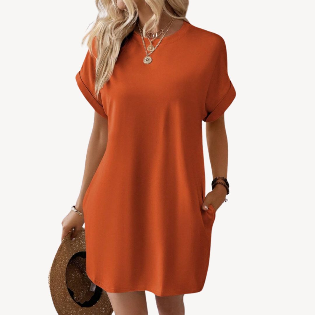 Casual T-Shirt Dress Women | Loravelle