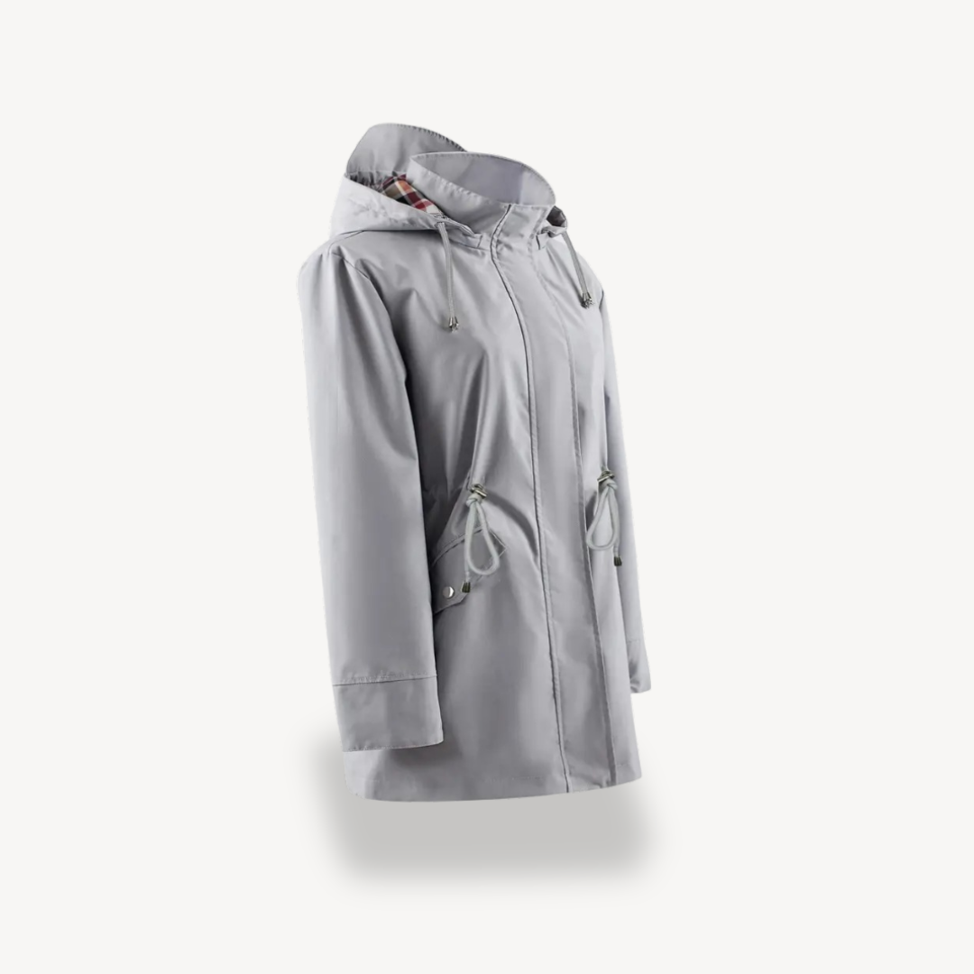 Women's Waterproof Hooded Rain Jacket | Loravelle