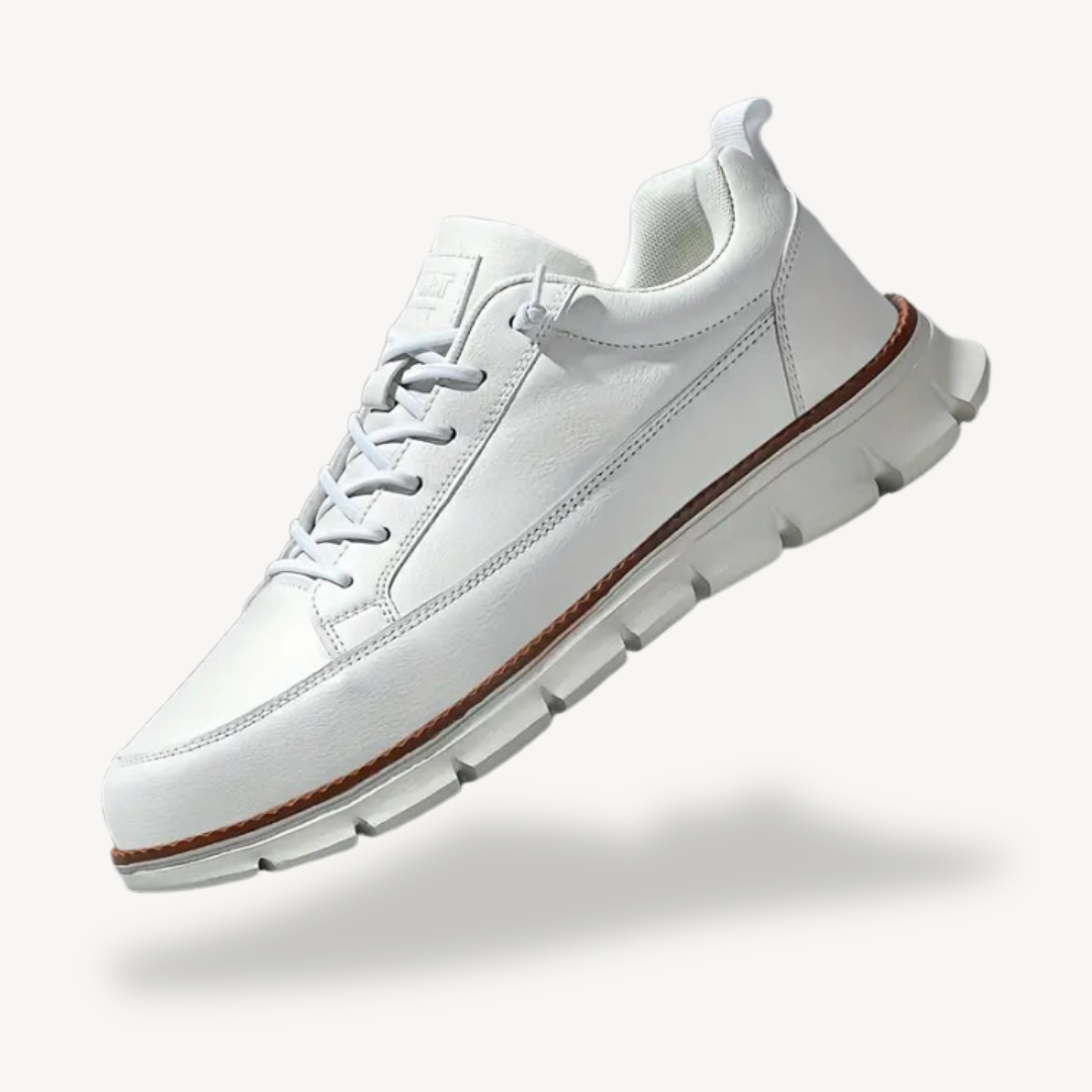 Orthopedic Leather Casual Sneakers for men | Loravelle