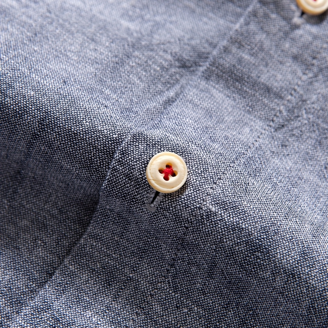 Men's Linen Button-Down Shirt - Casual & Stylish | Loravelle