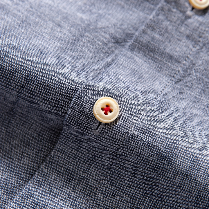 Men's Linen Button-Down Shirt - Casual & Stylish | Loravelle