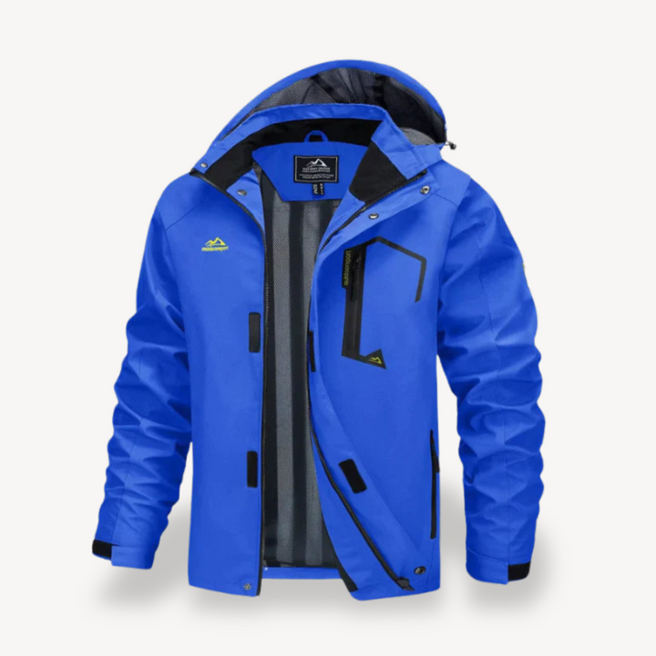 Men's Camo Waterproof Winter Jacket with Hood | Loravelle