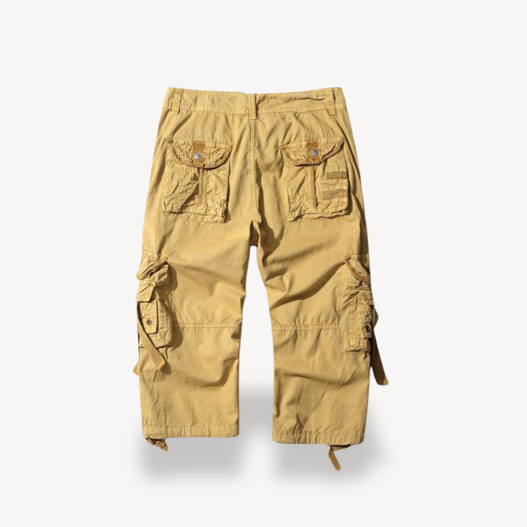 Men's Cargo Capri Shorts | Loravelle