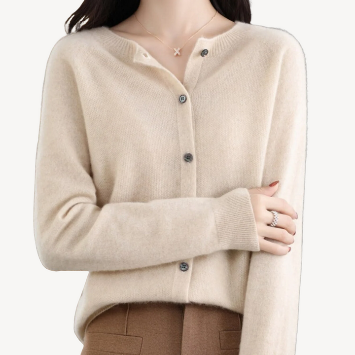 Women's Cashmere Blend Cardigan | Loravelle