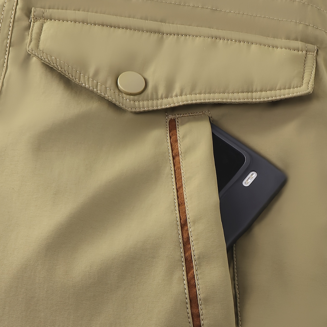 Men's Winter Jacket with Hood | Loravelle