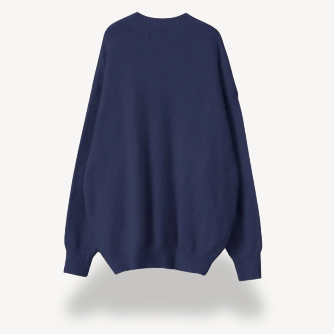 Pearl Detail V-Neck Sweater for Women | Loravelle