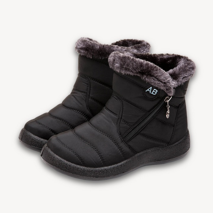 Loravelle | Women Winter Boots - Waterproof, Faux Fur Lining, Anti-Slip Sole, Warm Snow Shoes