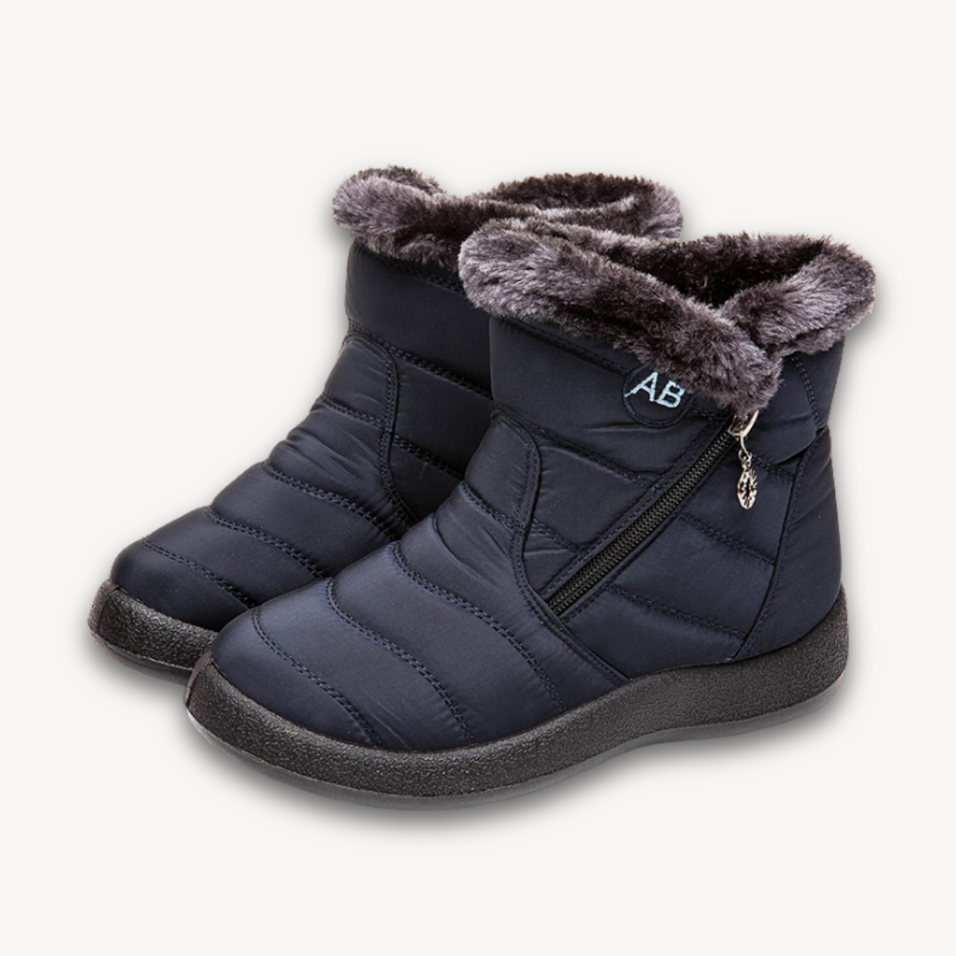 Loravelle | Women Winter Boots - Waterproof, Faux Fur Lining, Anti-Slip Sole, Warm Snow Shoes