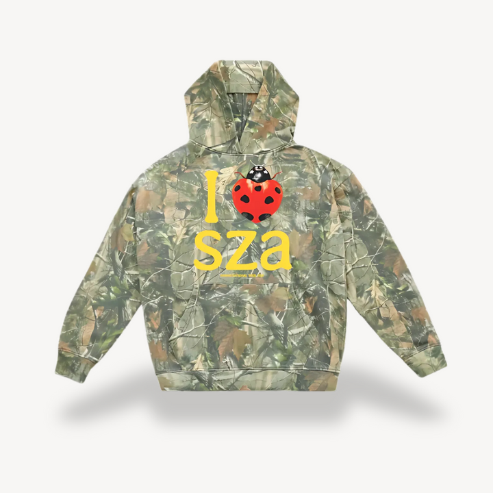 Men's Fleece Camo Hoodie | Loravelle