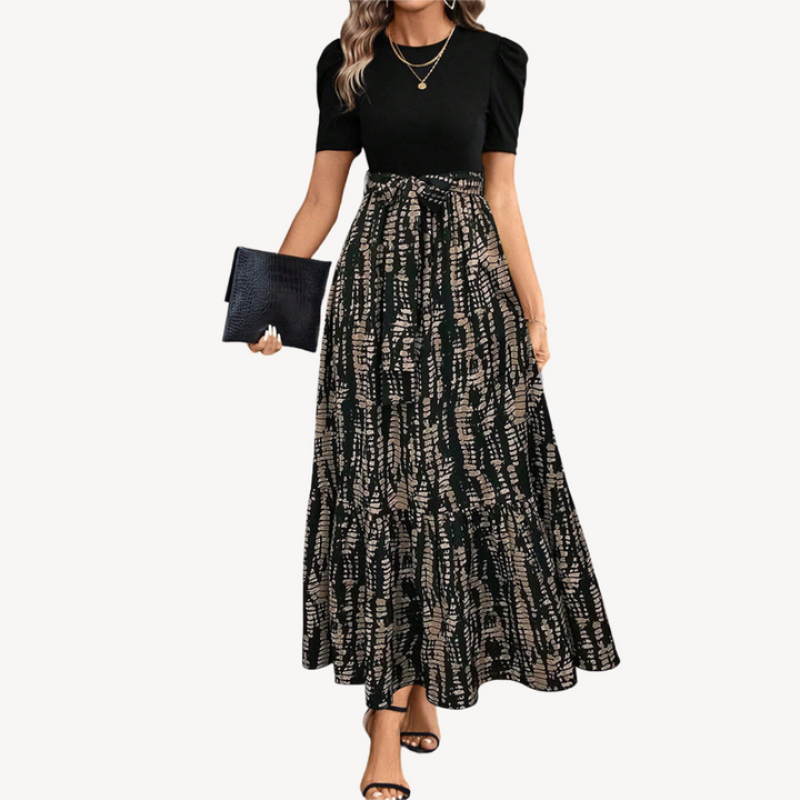 Floral Print Midi Dress Women | Loravelle