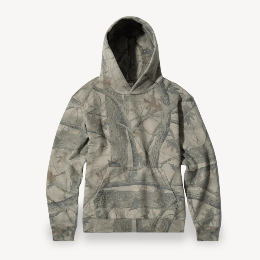 Men's Fleece Camo Hoodie | Loravelle