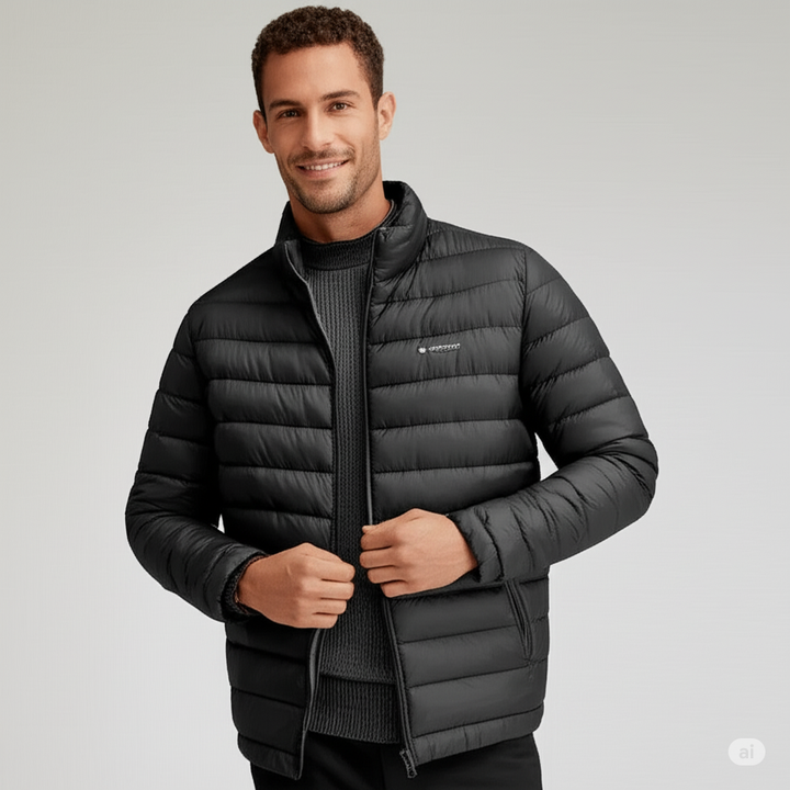 Men's Lightweight Padded Puffer Jacket | Loravelle