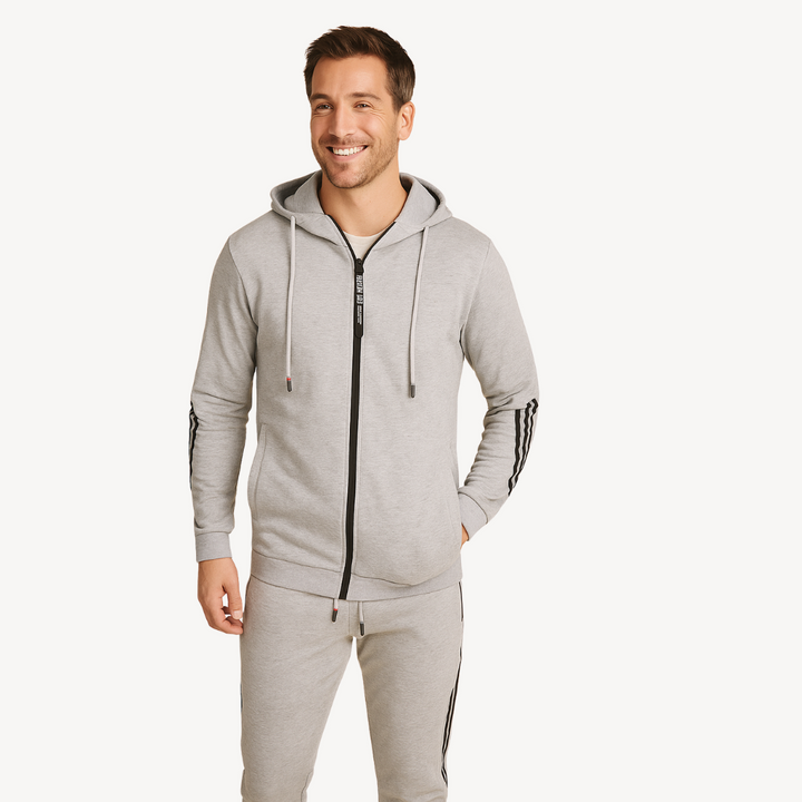 Men's Cotton Blend Tracksuit | Loravelle