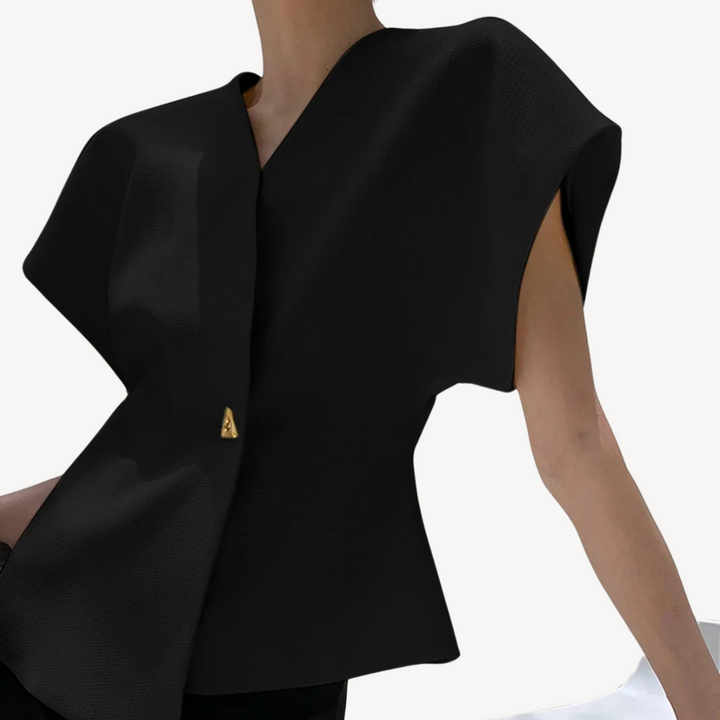 Women’s V-Neck Structured Vest | Loravelle