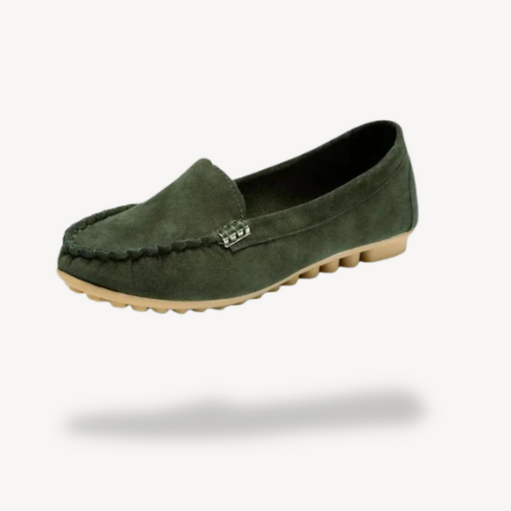 Orthopedic Suede Moccasins Women | Loravelle