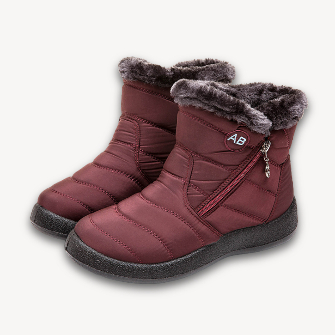 Loravelle | Women Winter Boots - Waterproof, Faux Fur Lining, Anti-Slip Sole, Warm Snow Shoes