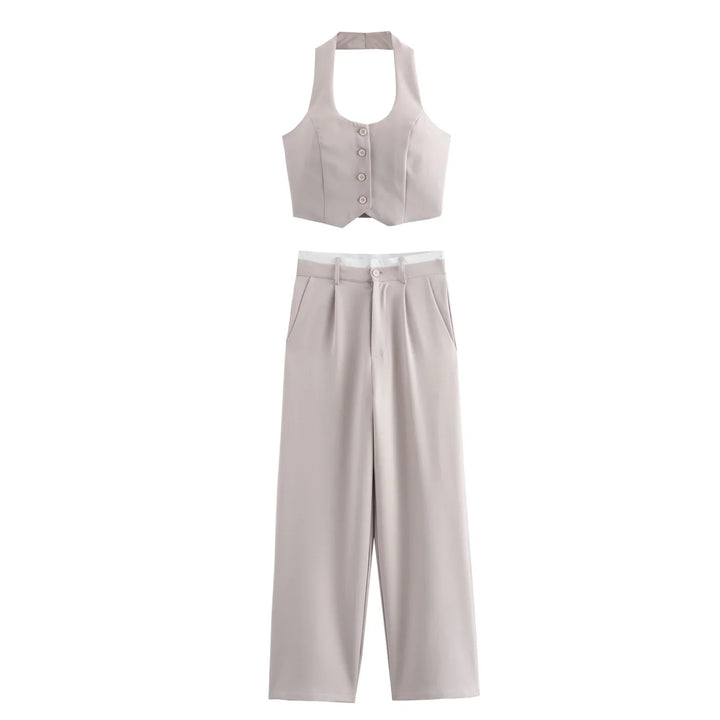 Loravelle | Vest Pant Suit Set for Women