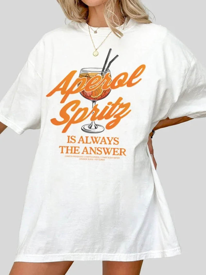 Aperol graphic print T-shirt