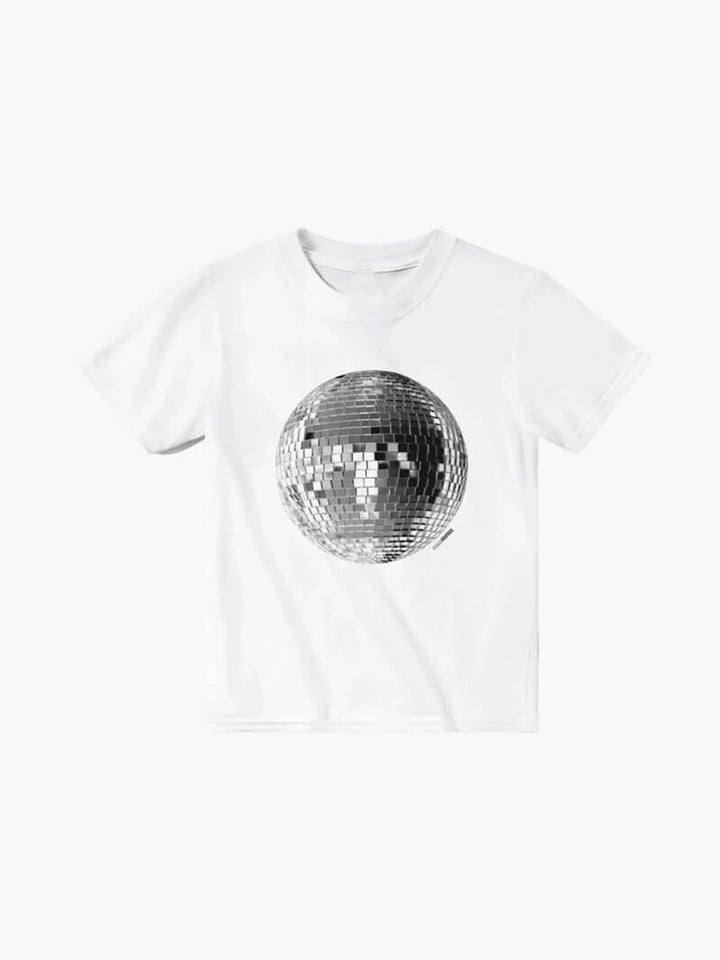 glitter ball t-shirt