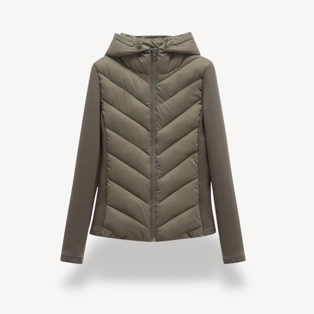 Women’s Chevron Quilted Jacket | Loravelle