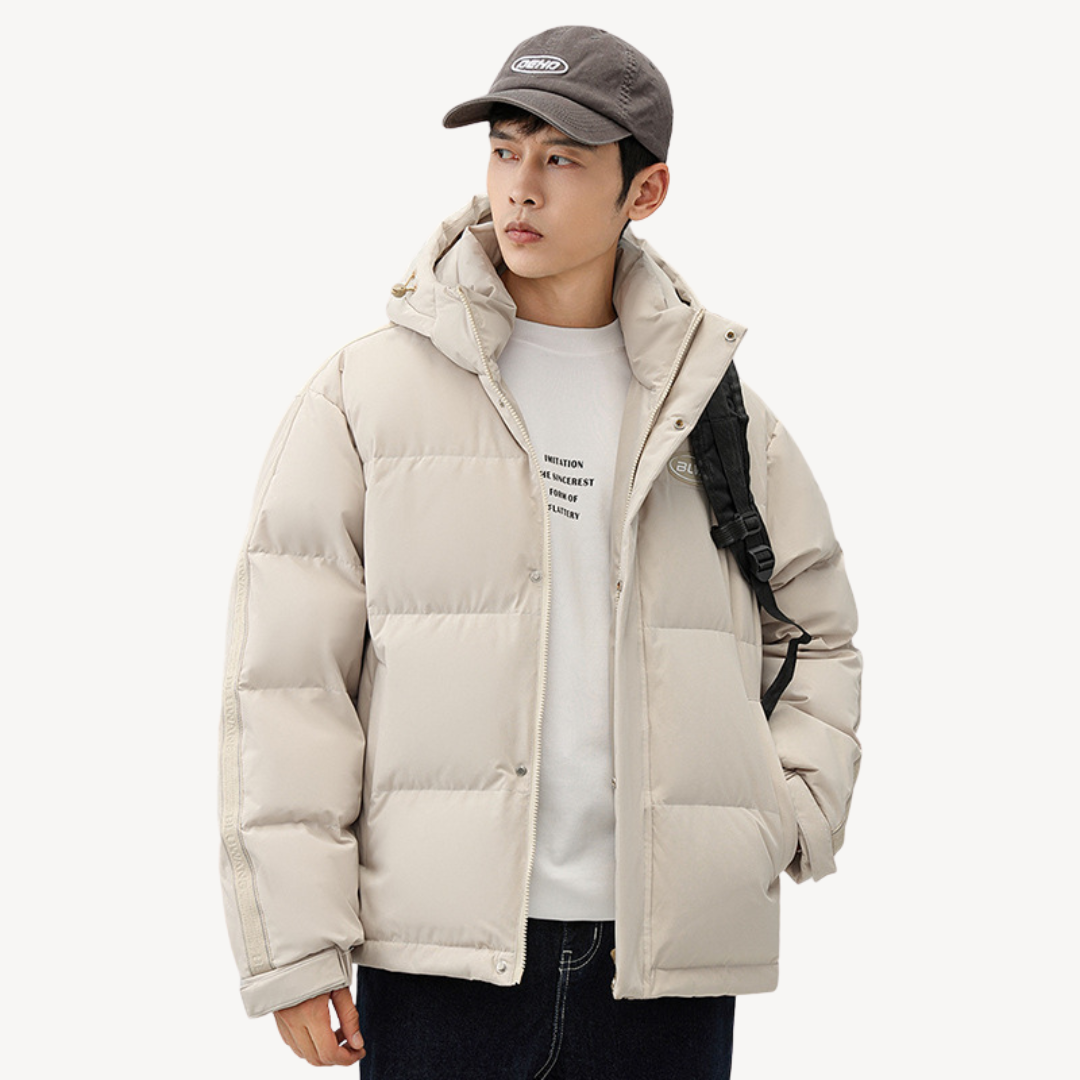 Men's Puffer Jacket Padded Nylon | Loravelle