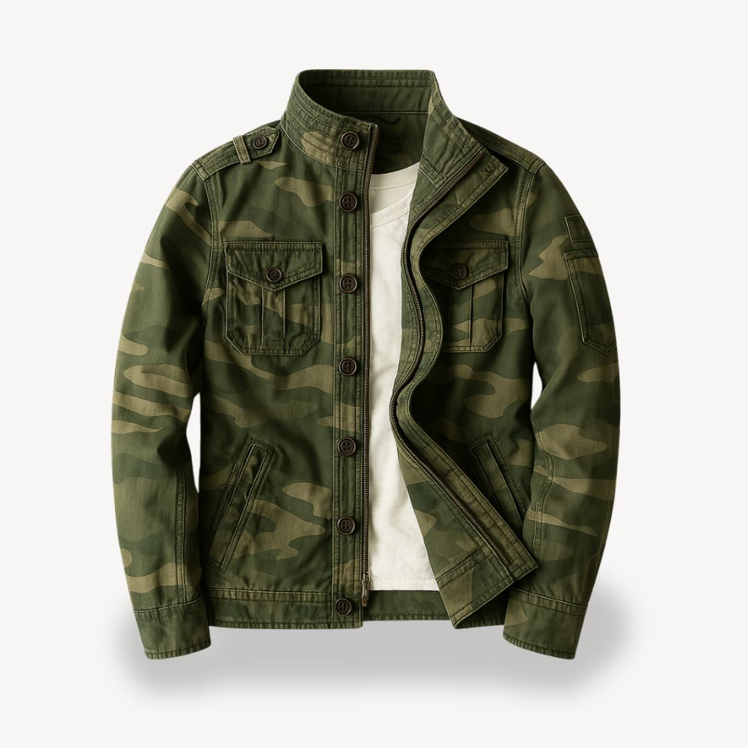Cotton Field Jacket Men | Loravelle