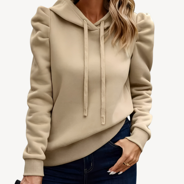 Puff Sleeve Hoodie for Women | Loravelle