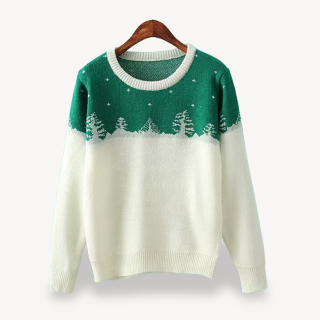 Embroidered Floral Sweater for Women | Loravelle