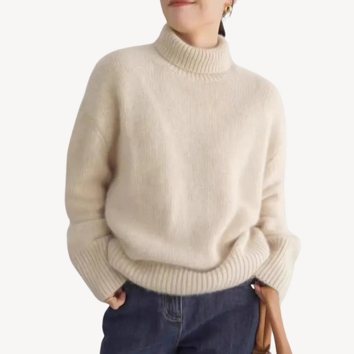 Women's Cozy Turtleneck Sweater | Loravelle