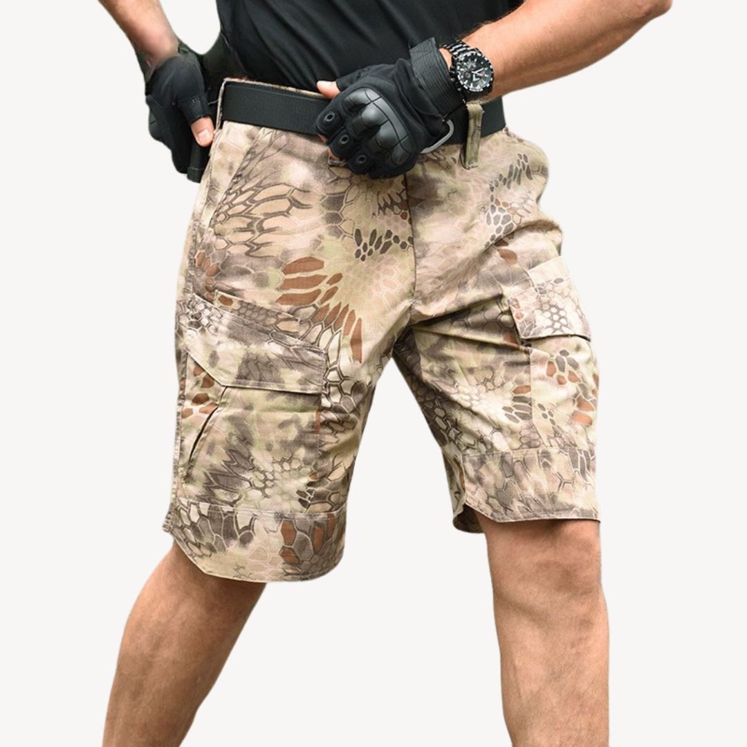 Men's Camo Tactical Shorts | Loravelle