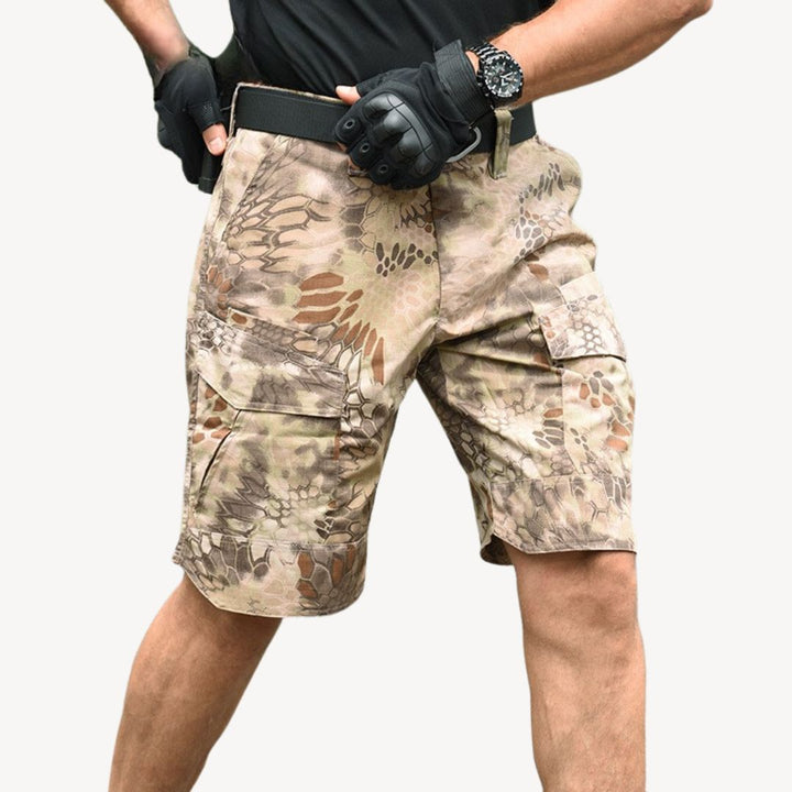 Men's Camo Tactical Shorts | Loravelle