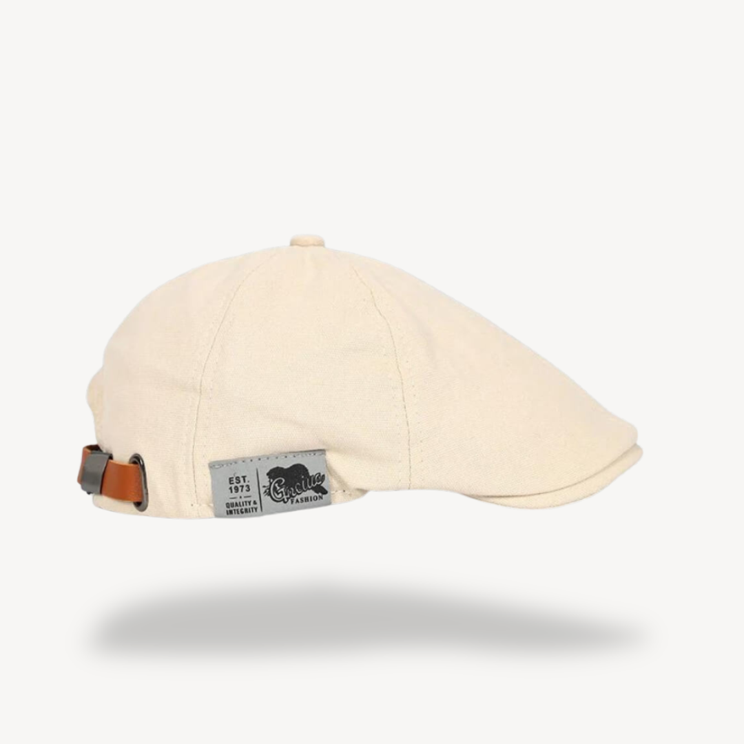 Men's Adjustable Flat Cap | Loravelle