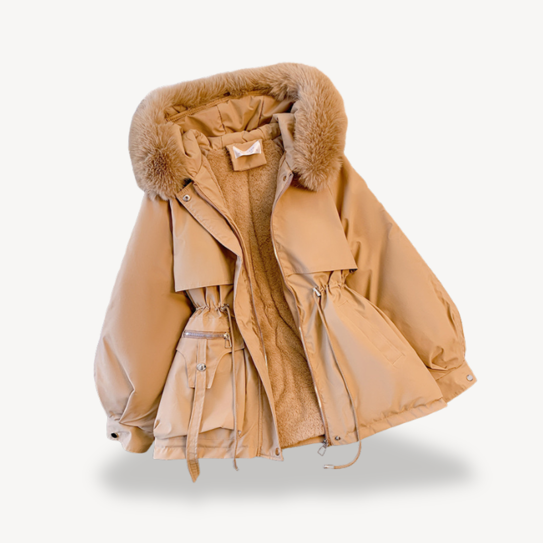 Women's Faux Fur-Lined Parka Jacket | Loravelle